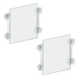 thumbnail image 4 of Azar 106614 8.5"W x 11"H Sign Frame with suction cups, 2Pack, 4 of 8