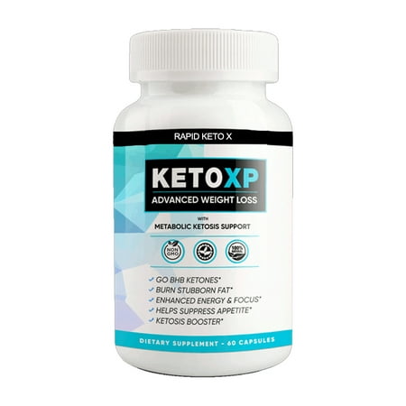 Keto XP Burn Stubborn Fat Ketosis Booster Weight Loss Diet Pills Best Keto Boost Supplement 60 (Best Way To Burn Hip Fat)