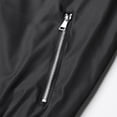 thumbnail image 6 of QHFBli Fall/Winter Casual Jacket Men's Casual Fashion Jacket Solid Color Lightweight Zippered Outerwear Coat with Long Sleeves and Secure Pockets, 6 of 9