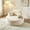 Beige, variant on AUU 55" Corduroy Single Sofa Bed, No Assembly Required, Fluffy Modern Sleeper Chair for Living Room Bedroom Lounge Media Room