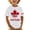 White, variant on OOOUM Boys Short Sleeve T-Shirt Canadian National Day Graphic Basic Tees Active Breathable Running Shirt Top For Soccer Black 13-14 Years