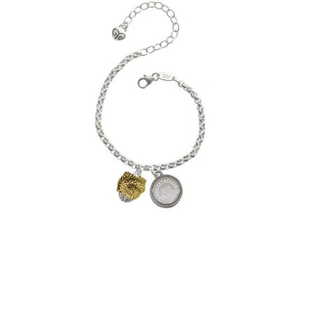 Double Wrap Around Bracelet - Snake Wrapped Around Spinner Gold Tone Spinner Nevertheless She Persisted Engraved Bracelet
