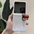 thumbnail image 4 of for Motorola Razr 40 Ultra Hand Strap Protective Case, for Motorola Razr+ Plus Premium Feel PU Leather Case, Razr 40 Ultra Case with Stand, 4 of 5