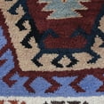 thumbnail image 5 of Rugsotic Carpets Hand Knotted Afghan Rugs Rectangle 3'x5' Multicolor Silk-Wool for Indoor Use, 5 of 10
