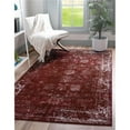 thumbnail image 1 of Unique Loom 3141384 7 x 10 ft. Casino Sofia Rectangular Rug, Burgundy, 1 of 2