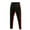 B-Black, variant on Wyobmus Men's Workout Pants Color Block Casual Sports Pants Breathable Bound Feet Cargo Pants A-Black