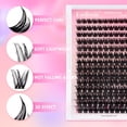 thumbnail image 3 of Kit de extensión de pestañas FADLASH Lash Clusters Wispy Faux Mink, 3 of 7
