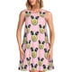 thumbnail image 1 of Balery Panda Avocado Vestidos de verano para mujer con estampado: vestido holgado sin mangas, vestido playero informal y cómodo para días calurosos., 1 of 7
