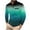 Mens Shirts Green, variant on Mens Golf Shirts Long Sleeve Pullover Button Collared T-Shirts Casual Gradient Polka Dot Printed Breathable Going Out Athletic Workout Tees Tops