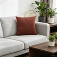thumbnail image 3 of Dvumao Solid Color Velvet Pillow Cover, Sofa Cushion Cover for Living Room and Bedroom, Hidden Zipper, Machine Washable, 3 of 6