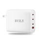 thumbnail image 1 of Blackultra Cargador USB C de 120W, Cargador múltiple USB 3USB-C + 1USB-A Cargador PD, estación de Ca, 1 of 7