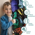 thumbnail image 3 of Blackout Kids Curtains,Multicolor Butterfly Group Pattern Childrens Insulated Curtains Set Of 2,Bedroom Essentials,Toddler Room Decor 52"x84", 3 of 5