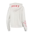 thumbnail image 2 of DKNY Chandail à Capuchon pour Femmes Washington Capitals, Blanc, Grand, 2 of 2