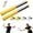 YELLOW-2PCS, variant on Upgraded Adjustable Intensity Badminton Swing Trainer, 11.8" Swing Trainer Sound Feedback for Smash Technique for Wrist Arm Strength Training Fitness Professional Players - PURPLE-1PCS