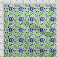 thumbnail image 4 of oneOone Rayon Green Fabric Animal Skin Sewing Craft Project Fabric Prints by Yard 56 Inche Wide-7685, 4 of 4