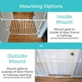 thumbnail image 4 of Toddleroo by North States EasyGlide Wide Baby Gate, 31" Tall, White, 4 of 10