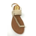 thumbnail image 4 of Victoria K Women's Side Buckle and Rhinestone Sandals, 4 of 4