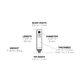 thumbnail image 7 of Mini Titanium Pry Bar, 7 of 7