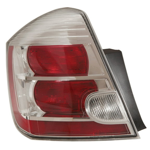 KAI New CAPA Certified Premium Replacement Driver Side Tail Light Assembly, Fits 2010-2012 Nissan Sentra