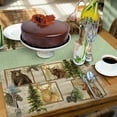 thumbnail image 3 of CounterArt "Forest Trails" 4-Pack Reversible Flexible Plastic Tabletop Placemats, 3 of 8