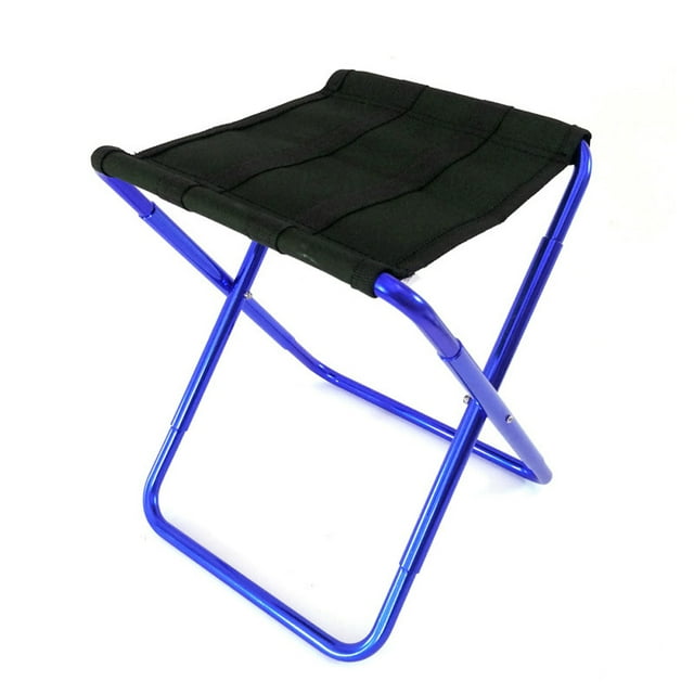 Petit Tabouret de Camping Portable Chaise Pliante d'Extérieur Chaise en Aluminium Tabouret de Pêche