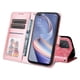 thumbnail image 2 of Funda tipo cartera GANGXUN para OPPO Reno4Z 5G , diseño girasol, cuero PU, soporte, cierre magnético, tarjetero, 2 of 5
