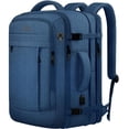 thumbnail image 1 of 55L Big Capacity Carry On Laptop Backpack Large Travel Backpack for Men, Expandable Water Resistant Overnight Weekender Luggage Gym Daypack Rucksack T, 1 of 9