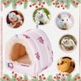 thumbnail image 4 of Warm Small Pet Animals Bed Dutch Pig Hamster Nest Hedgehog Rat Chinchilla Guinea Habitat Mini House - style6, 4 of 5