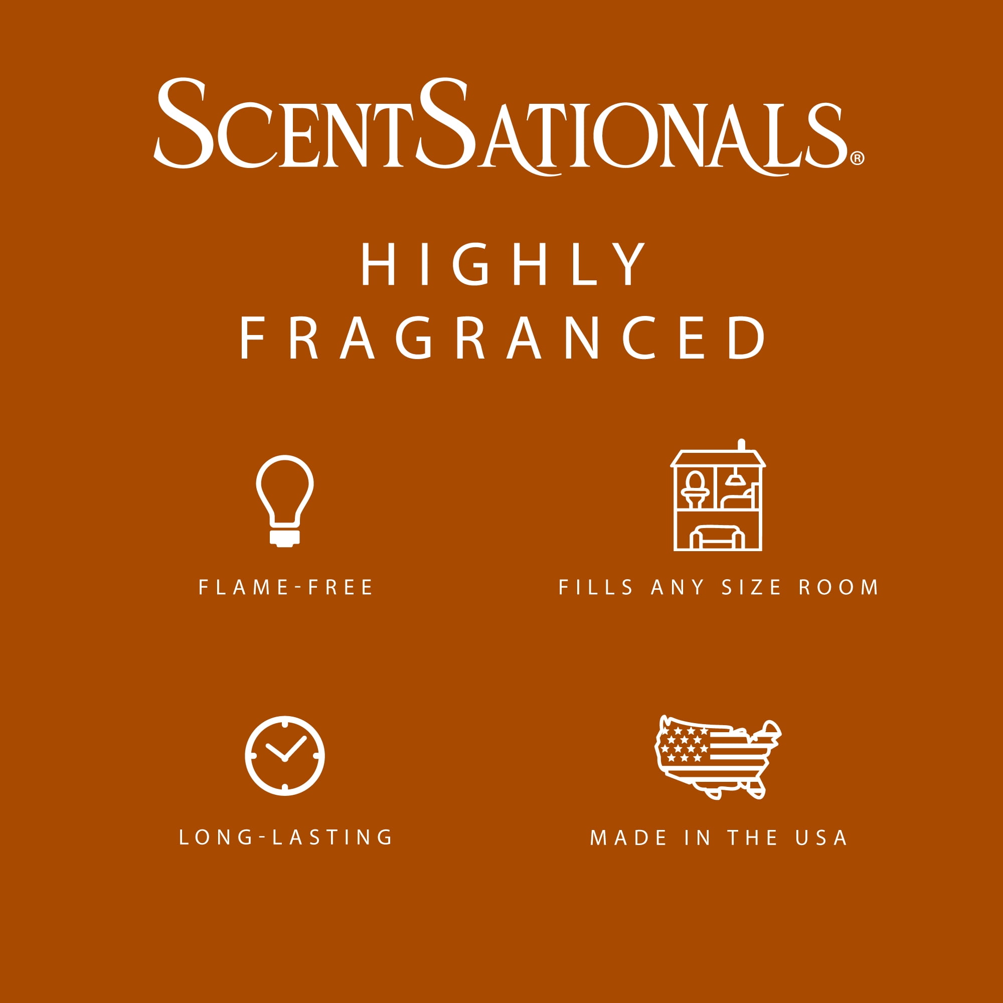 (4 pack) Vanilla French Toast Scented Wax Melts, ScentSationals, 2.5 oz