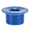 thumbnail image 3 of Tornillos de brazo de manivela de bicicleta aleación de aluminio M20 tornillo de fijación de manivela pernos de brazo de bielas de bicicleta M20 azul, 3 of 10