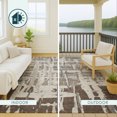 thumbnail image 4 of Addison Rugs Chantille Indoor/Outdoor Transitional Abstract Linen Machine Washable Rectangle Rug, 3' x 5', 4 of 8