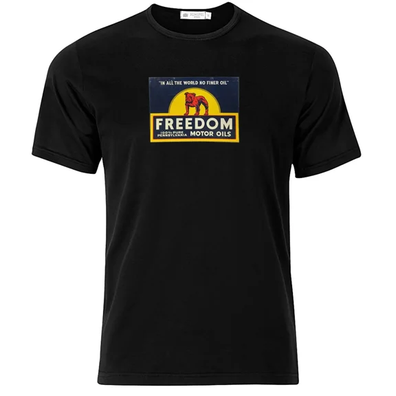 Freedom - Graphic Cotton T Shirt Short & Long Sleeve