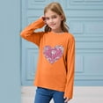 thumbnail image 6 of Annhoo Cute Tops for Children Loose Long Sleeve Round Neck Print Graphic Shirts Fashion Spring Clothes, 6 of 6