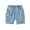 Light Blue, variant on LYMAYTER Toddler Baby Jeans Shorts for Boys Summer Elastic Waist Denim Shorts Casual Cargo Shorts Pants 1-6T