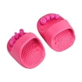 thumbnail image 4 of 2 piezas Acupresión Massaje de Slipper Massage Shoes para oficina doméstica rosa, 4 of 8