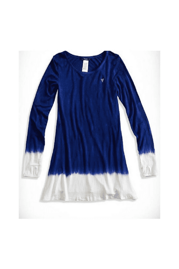 Girls' Dip-Dye Dress, GGU07285A, Blue, Size 2T, MSRP $39.5