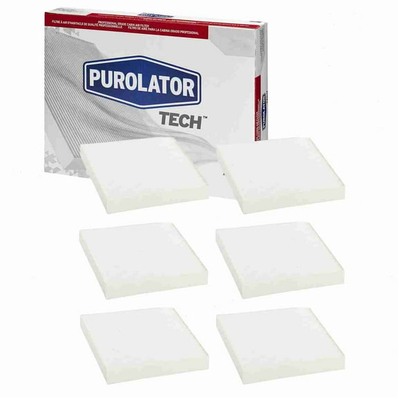 6 pc Purolator TECH TC25870 Cabin Air Filters for 042-2140 224479 24479 27277-4HH0A 27277-EG000 27277-EG025 27277-VX01A 3696HP 4479 61624479 68127809AA 845 89479 93865 999A2-VX000 AFC1496 B7277-EG01A
