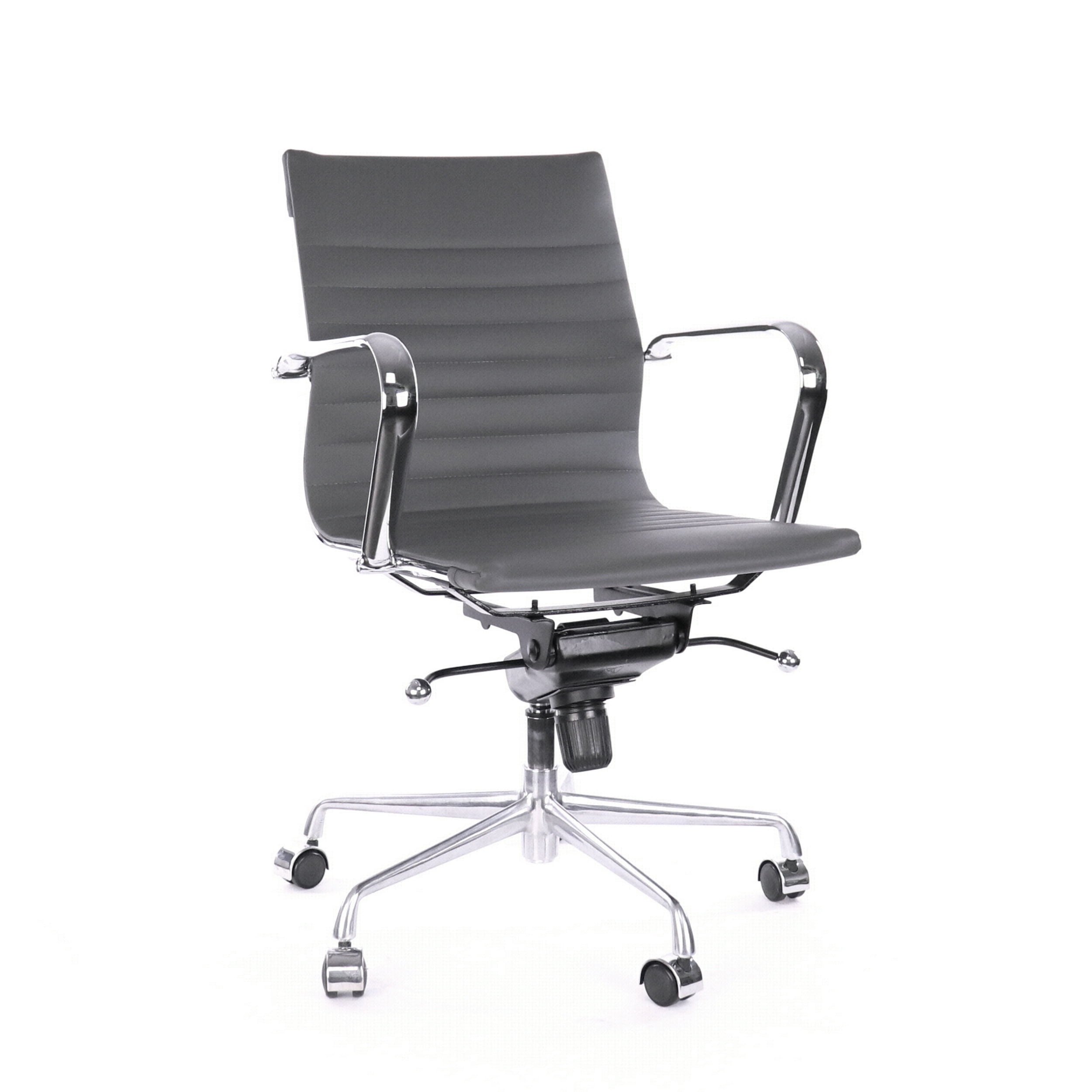 Design Lab MN LS-0009-1-GRYCRM Decade Grey Office Chair - Walmart.com
