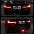 thumbnail image 3 of Universal F1 Style Triangle 12 LED Rear Stop Tail 3rd Brake Strobe Light Black Car Rear Fog Light Brake Tail Light 12V, 3 of 5