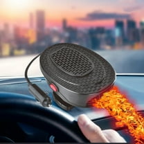 EARKITY Car Heater, Portable Car Heater, 2 in 1 Auto Electronic Heater, High Power Fast Heating Fan for Windshield Defrosting Automobile Windscreen & Keeping Warm Windscreen Demister Defogger