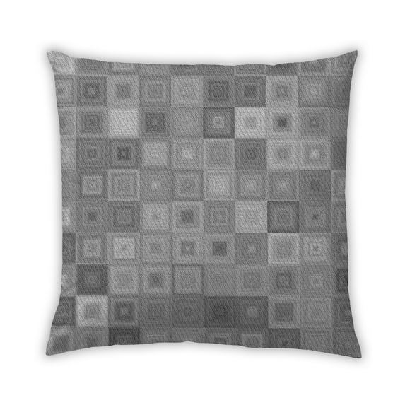 Ahgly Company Indoor Square Contemporary Throw Pillow, 18 inch by 18 inch