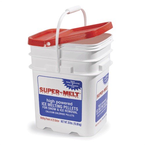 603128 35lb Super Melt Calcium Pellets (Poly Pail)