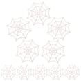 thumbnail image 2 of Here's a refined and engaging product description for your Halloween spider web decorations:\n\n \n\n**10pcs Halloween Plastic Spider Web Decorations –, 2 of 5