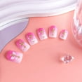 thumbnail image 4 of PBPCGBW Uñas postizas adhesivas degradado rosa con glitter 24 piezas, 4 of 7