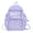 A, variant on College Student Large Capacity Nylon Backpack Itabag Japanese Clear Pockets School Bag for Badges Pin Display