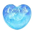 thumbnail image 2 of TOYOUME Heart-Shaped Squeeze Sensory Toys, Soft Slow Rising Glitter Squishy, Blue, 2 of 8