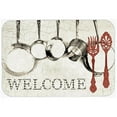 thumbnail image 1 of Carolines Treasures SB3087LCB Pots And Pans Welcome Glass Cutting Board - Large, 1 of 2
