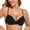 Black, variant on RELLECIGA Women's Push Up Twisted&nbsp;Front Underwire Bikini Top Bathing Suit Top Size L