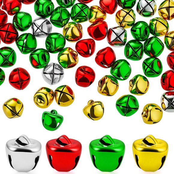 Cascabeles Zhanmai de Craft Bells, 300 unidades, 1,3 cm, coloridos