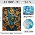 thumbnail image 3 of Diamond Art Kit for Adults, Majestic Bird Ornate Design Diamond Painting for Adults Beginners, DIY Diamond Art Painting Kits, 5D Diamond Painting Crafts for Home Decor 12x16 Frameless, 3 of 7